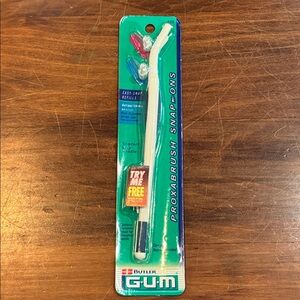 NIP GUM Butler Proxabrush Snap-Ons Refills Comfort Grip Handle Interdental NEW